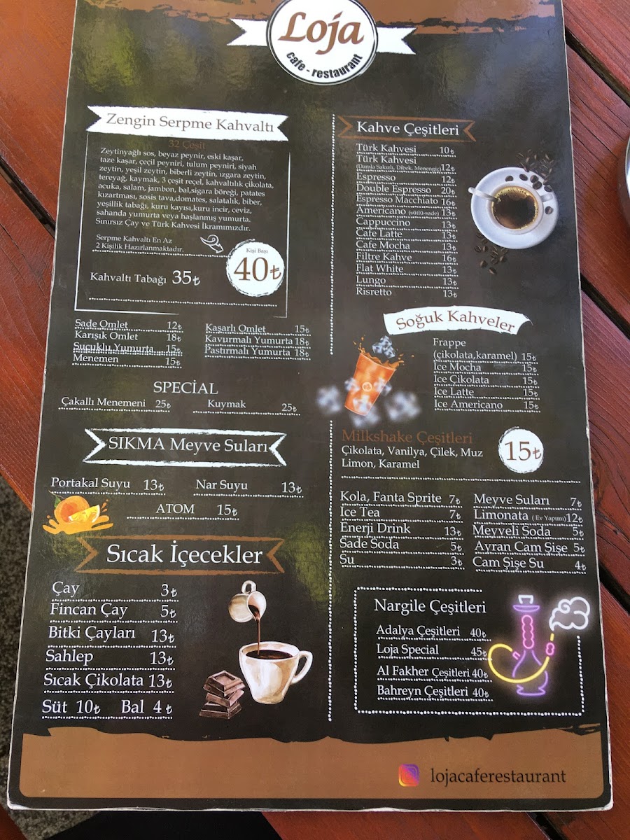 Menu Loja Cafe & Restaurant-3